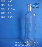 550ml方形橄欖油玻璃瓶