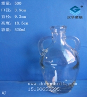 500ml雙耳玻璃酒瓶