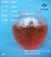 600ml玻璃燭臺