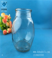 250ml菱形玻璃燭臺(tái)