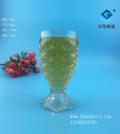 150ml魚鱗玻璃果汁杯
