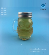 100ml貓頭鷹手把玻璃杯