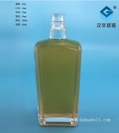 500ml長方形玻璃酒瓶