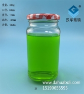480ml長(zhǎng)方形玻璃果醬瓶